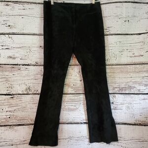 Ruby Cho Sz 6 Black Suede Pants